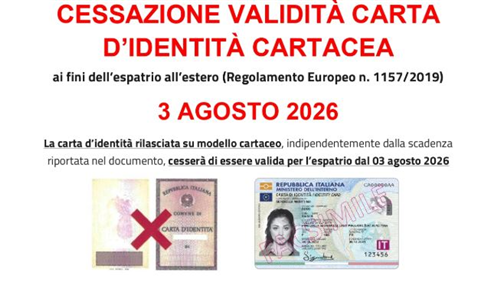 Scadenza carta d'identità
